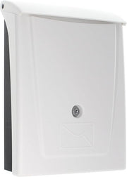 Lockable Waterproof Wall Mount Mailbox – UV Resistant, Fits A4 & Small Parcels