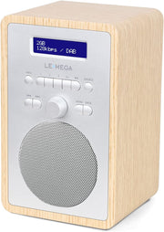 DAB DAB+ Digital Radio FM Dual Alarm Clock Sleep Timer Headphone Jack