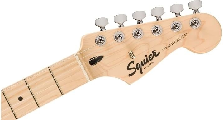 Strat Style Electric Guitar Maple Neck Pink Shell Finish