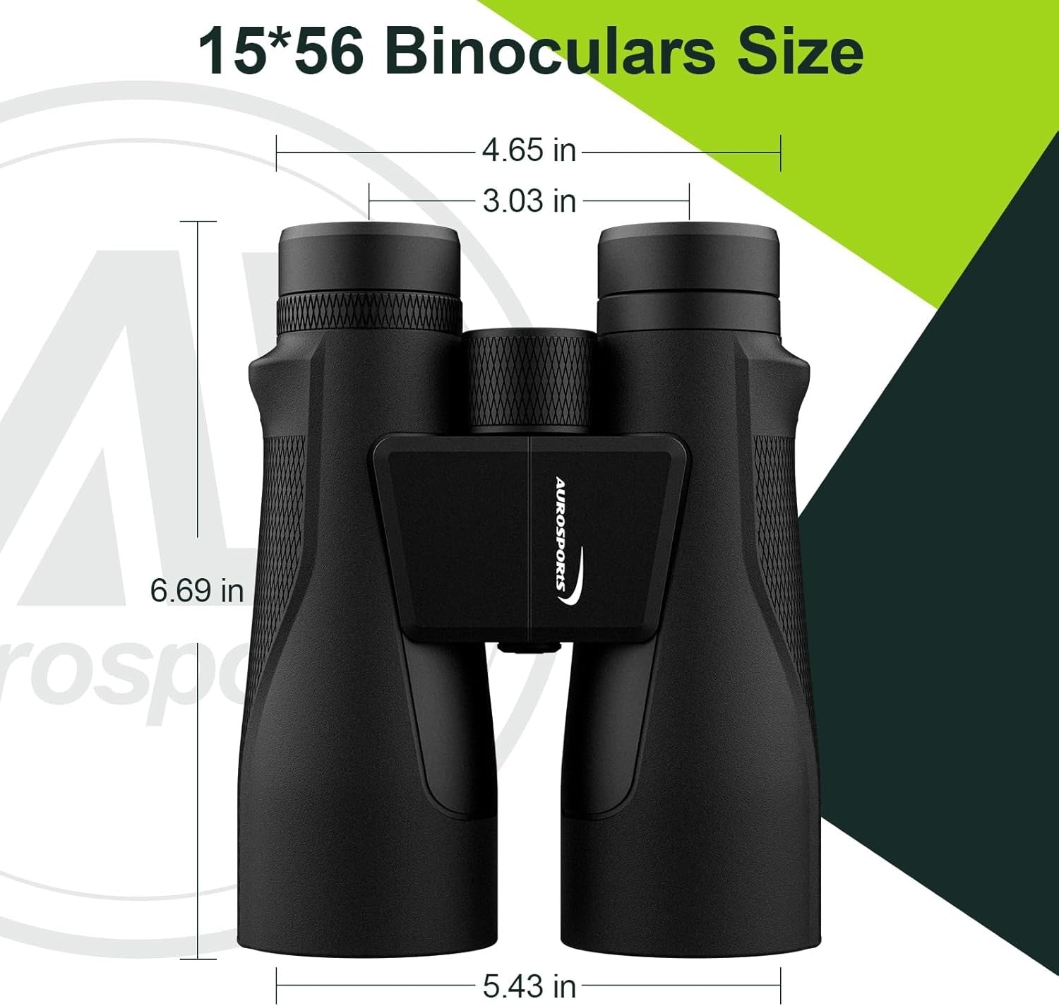 15x56 High Power HD Binoculars Large View Low-Light Vision for Bird Watching Tra