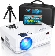 1080P WiFi Bluetooth Projector 300" Home Theater 4K Support Full HD