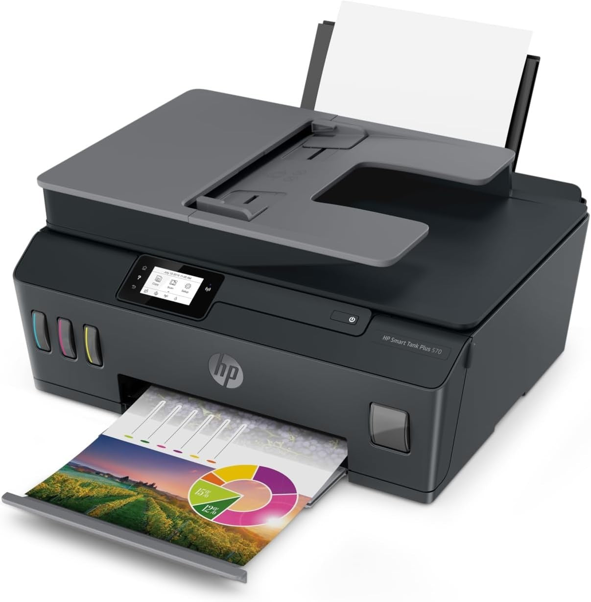 Smart Tank 570 All-in-One Ink Tank Printer | Colour | Wi-Fi | ADF | Borderless
