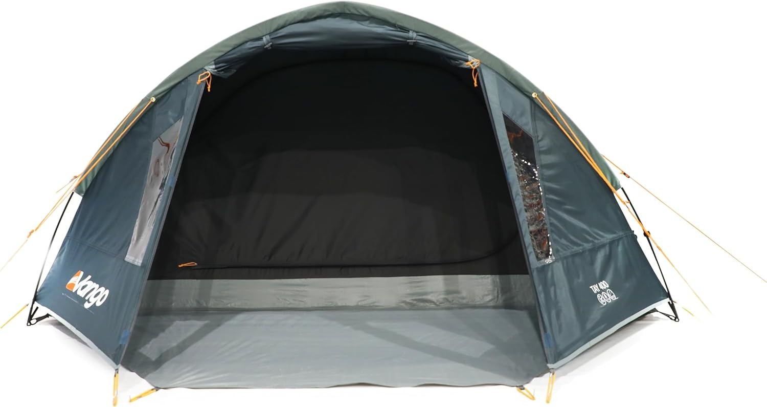 4 Person Dome Camping Tent 3000mm Waterproof Porch Festival