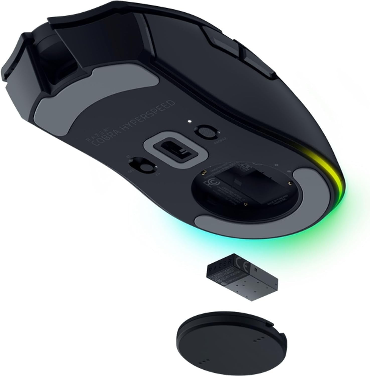 Wireless Gaming Mouse 26K DPI Ultra-Light 62g RGB Bluetooth 2.4G