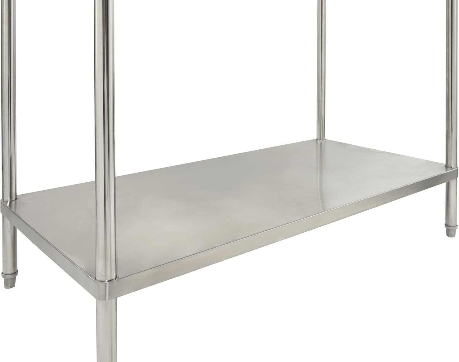 Stainless Steel Workbench 200kg with Adjustable Shelf Commercial 1400mm