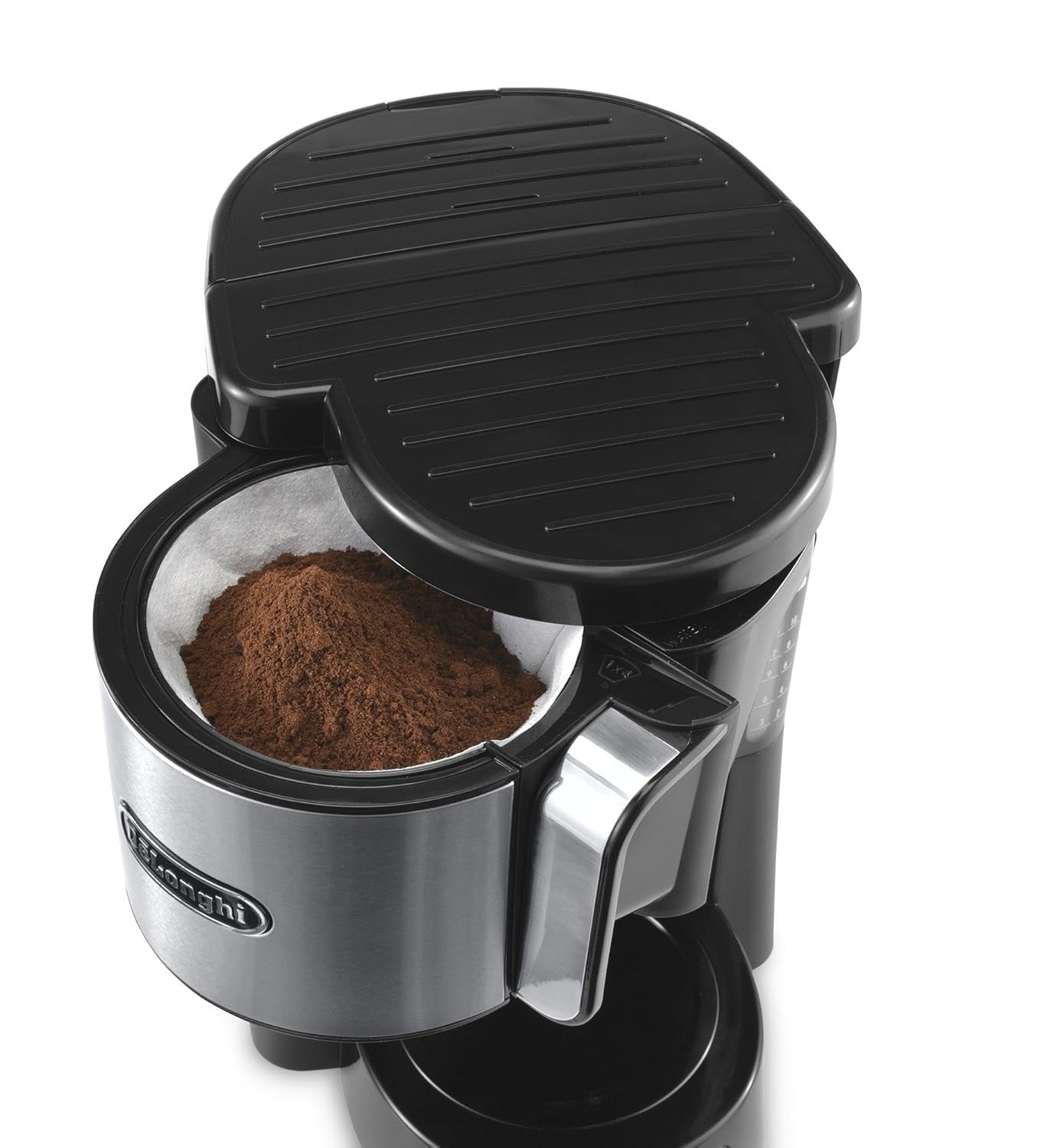 Digital Drip Coffee Maker 1.3L Timer Front-Loading 10–15 Cup 1000W Home Brewer