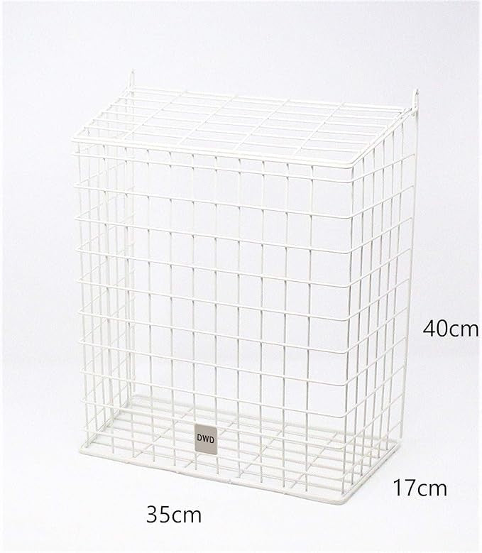 Large Letter Box Cage Guard with Flip Lid – Secure Mail Holder for Doors