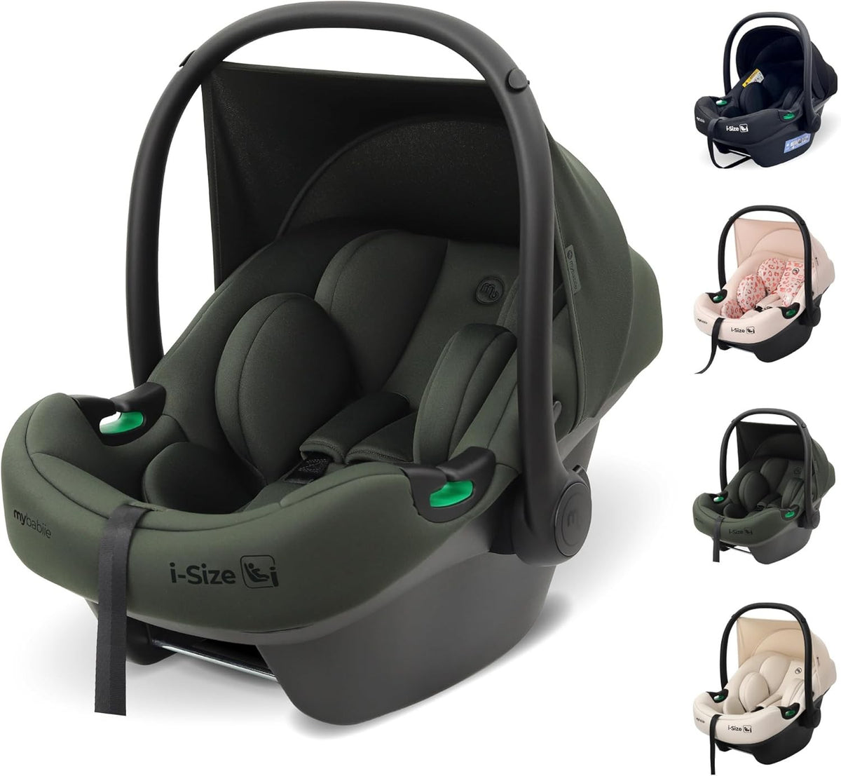 i-Size R129 Baby Seat 40–87cm Newborn Infant Carrier Rear Facing