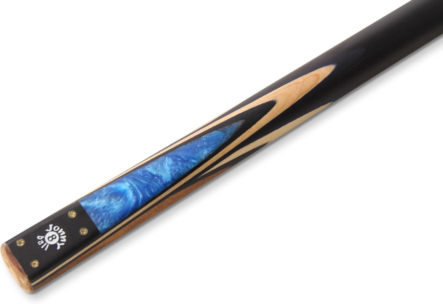 57in Snooker Pool Cue Ash Grain Rosewood Splice 9mm Tip 2pc