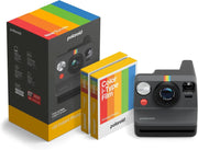 Instant Camera Bundle 16 Color Photos Autofocus USB-C Black Camera