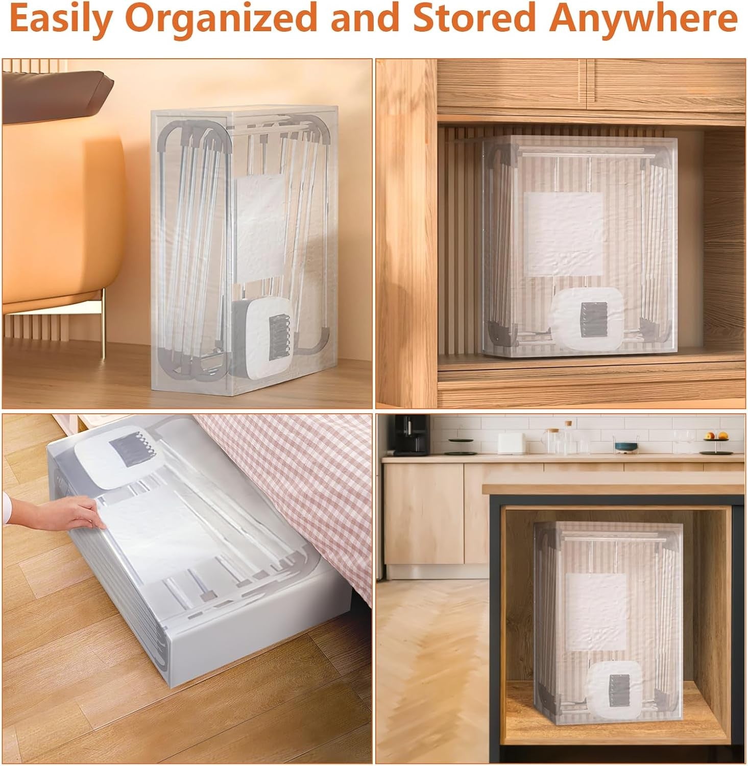Electric Clothes Dryer 1500W 2 Tier Drying Wardrobe 15kg Indoor