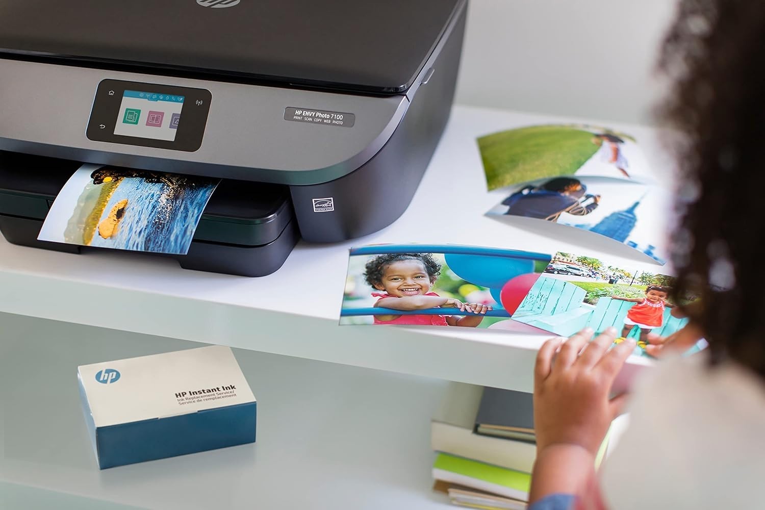All-in-One Wi-Fi Photo Printer | ENVY Photo 7130 | Black | Touchscreen