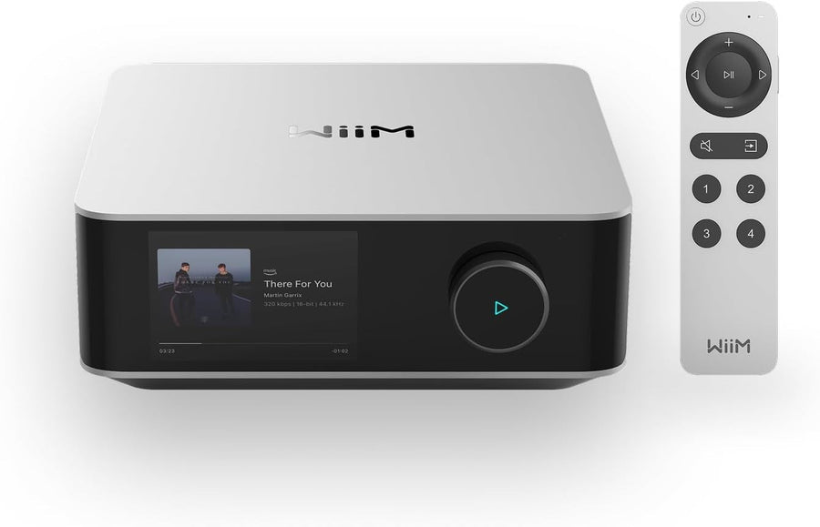 100W HiFi Streaming Amplifier DAC HDMI ARC WiFi 6 Bluetooth