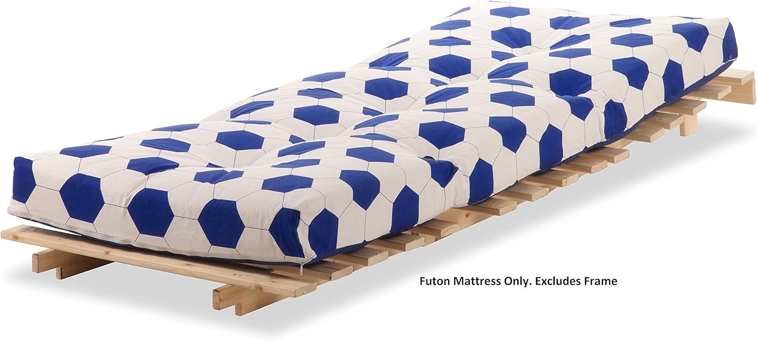Foldable Futon Mattress Guest Bed Sofa Double 3 Seater Foam 135x190cm