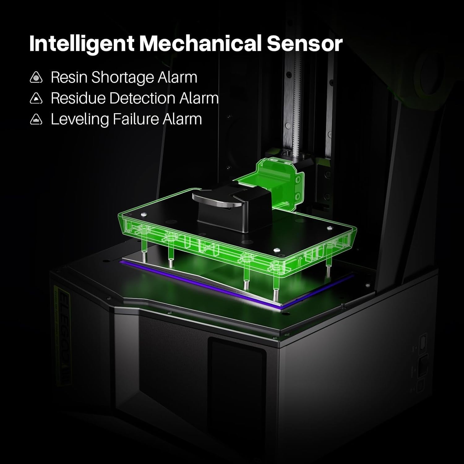 12K Resin 3D Printer 10'' Mono LCD Auto Level Large Build MSLA