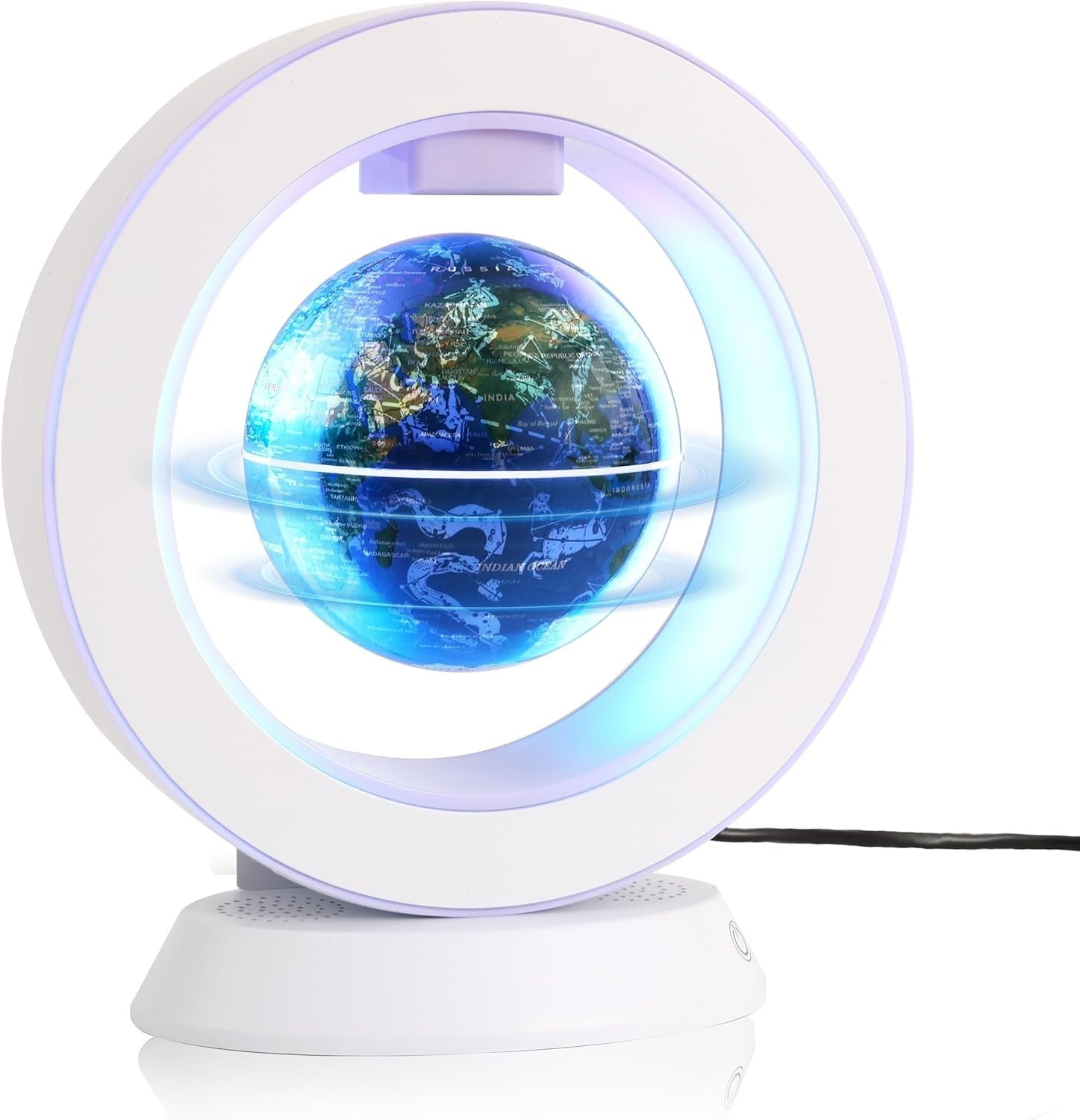 Constellation Floating Globe Bluetooth Speaker, Spinning Levitating Lamp