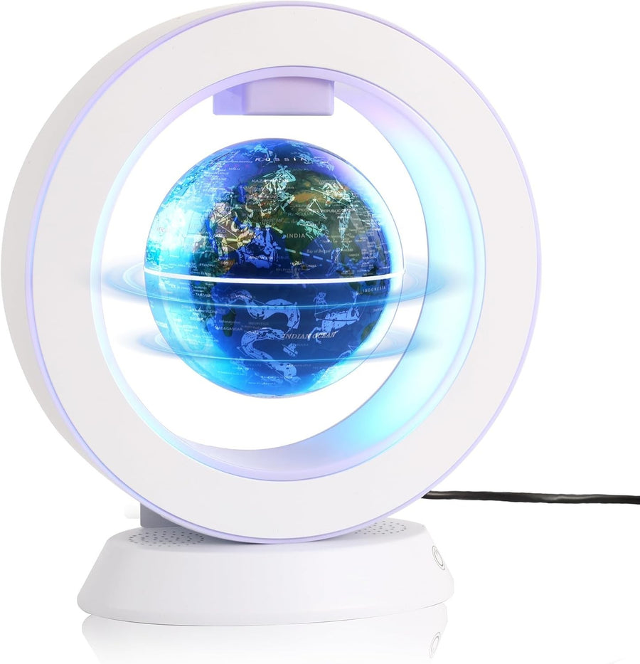 Constellation Floating Globe Bluetooth Speaker, Spinning Levitating Lamp