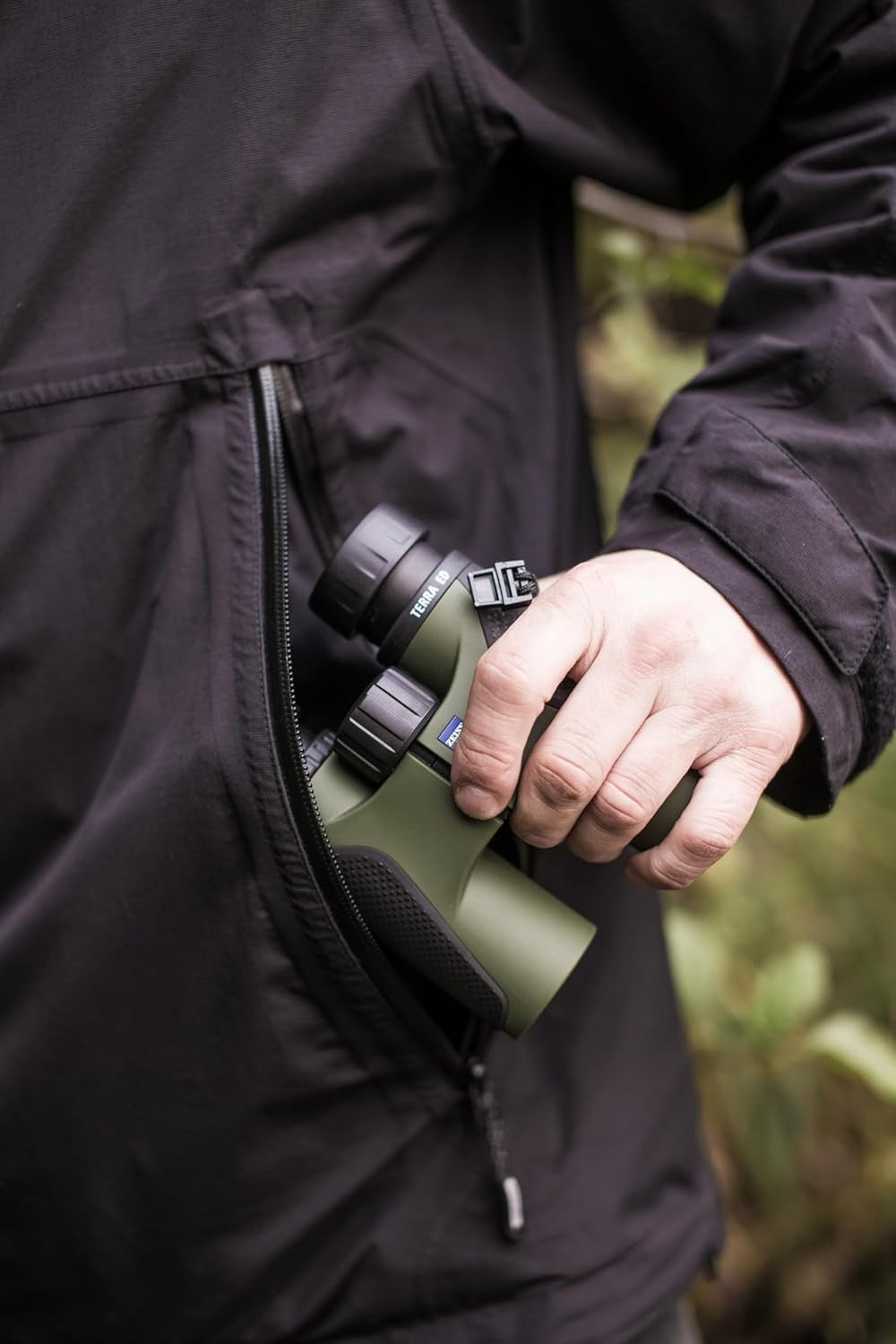 High Power 8x42 ED Binoculars Waterproof Fogproof HD Wide View Green