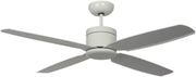 Pepeo Turno 132CM Ceiling Fan, 6-Speed, Reversible Motor, Remote, White