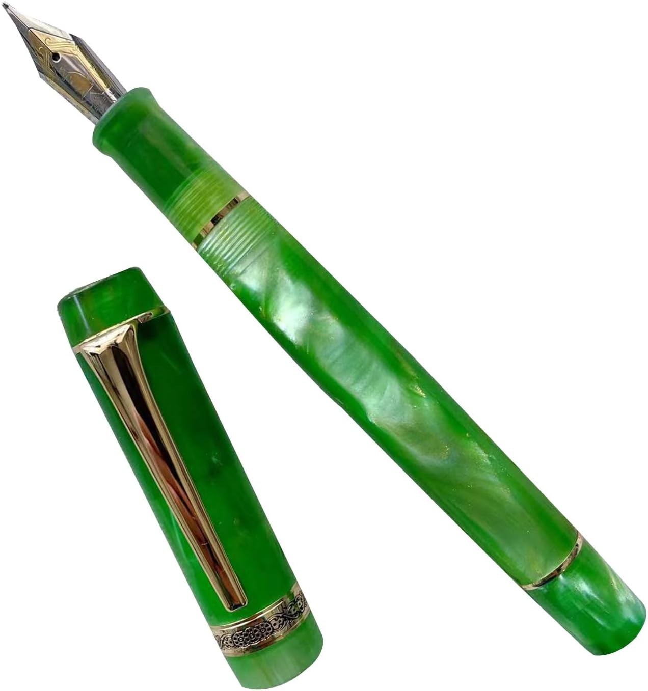 Emerald Green Acrylic Pen Smooth Writing for Office & School Use
