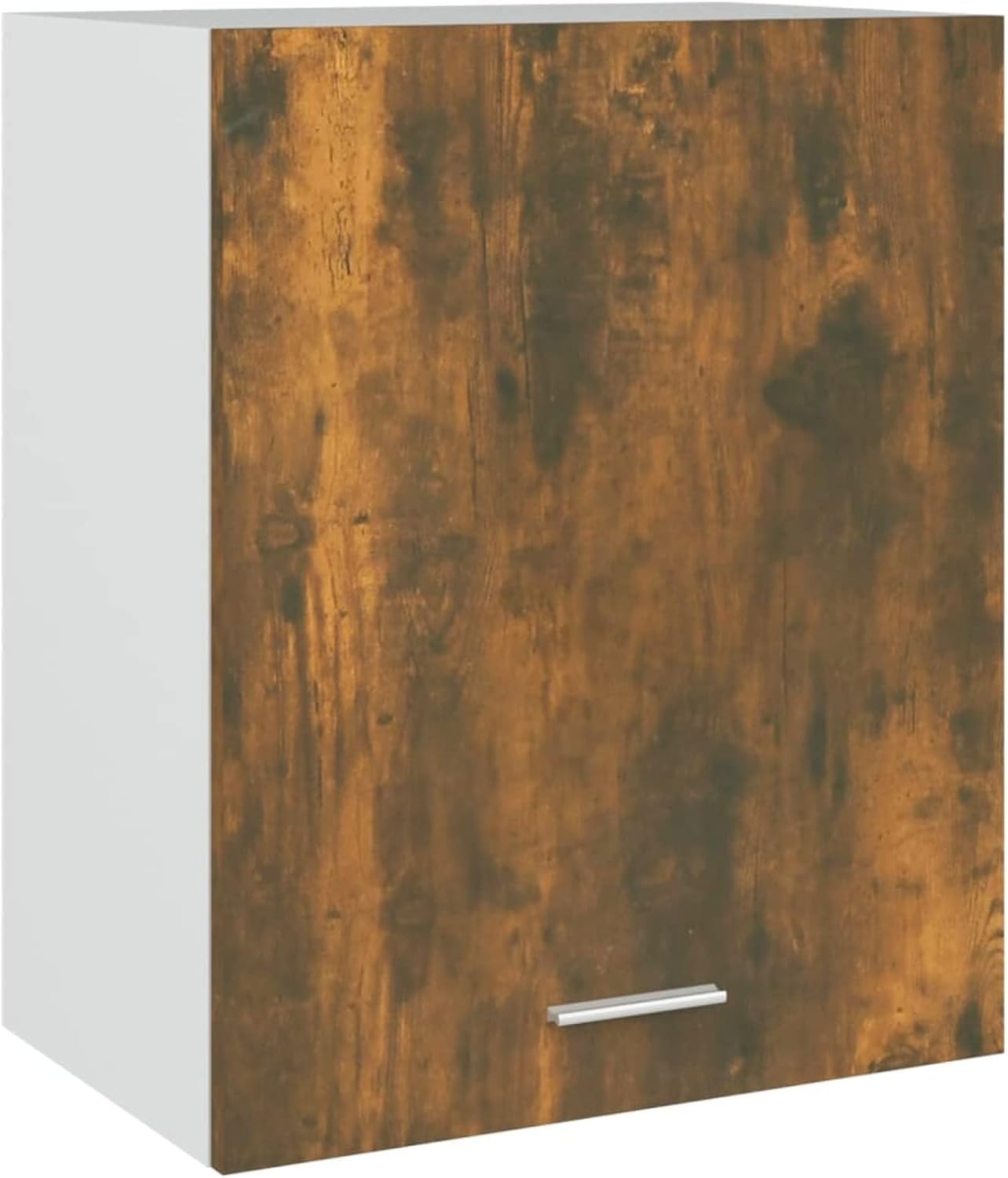 Space-Saving Kitchen Wall Cabinet with Doors & Shelves Smoked Oak 50x31x60cm