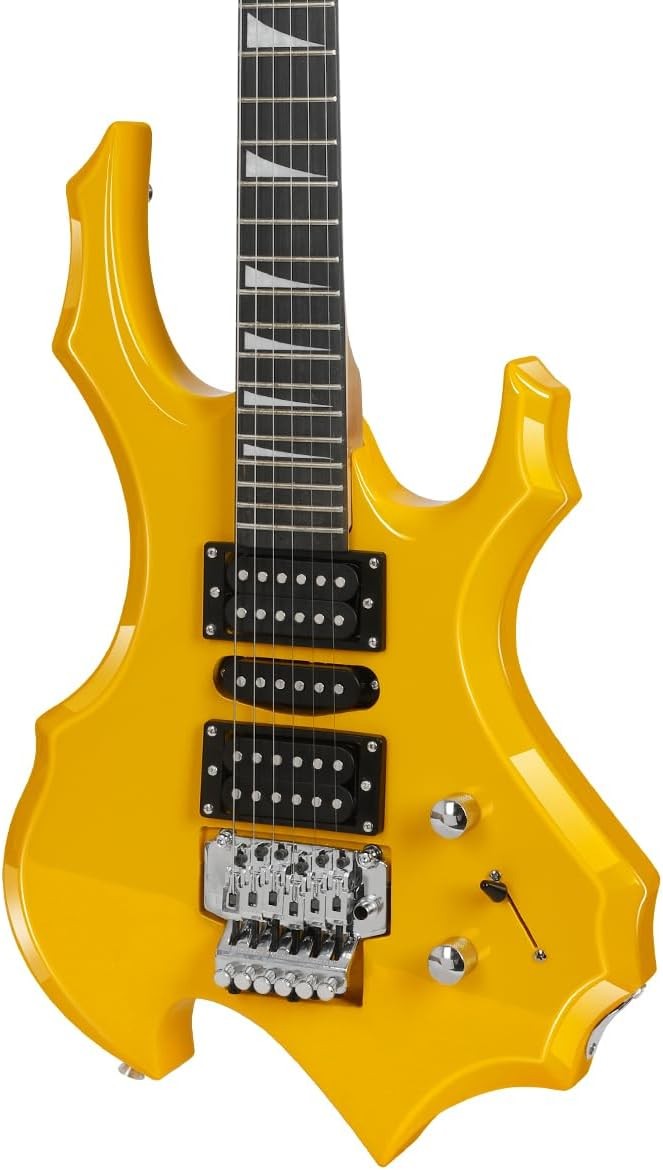 Full Size Electric Guitar Starter Kit Rock Style w Bag Tuner