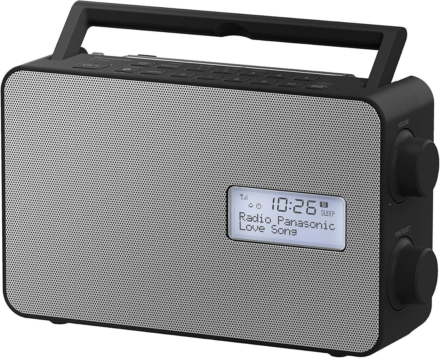 Portable Splashproof DAB+/FM Radio with Bluetooth & USB Charging