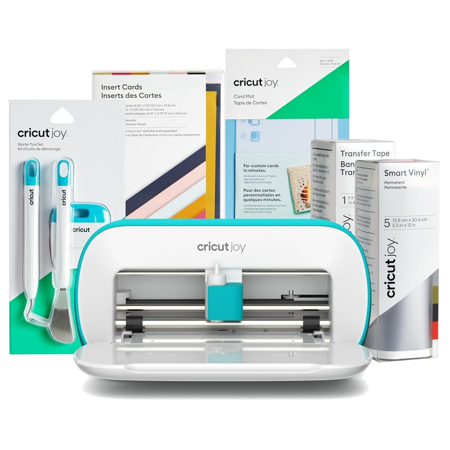 Compact Smart Cutting Machine Starter Bundle Vinyl Card Craft Tool
