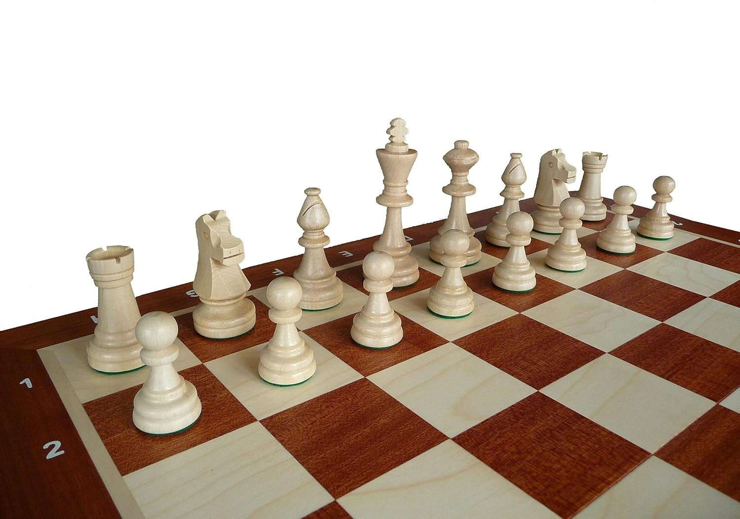 Tournament Wooden Chess Set 54cm Handmade Staunton Pieces Luxury Board