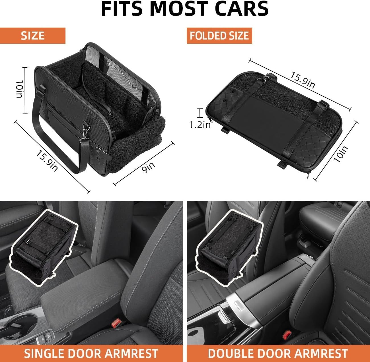 Airline Approved Cat Carrier Foldable Pet Travel Bag Small Dog Carrier