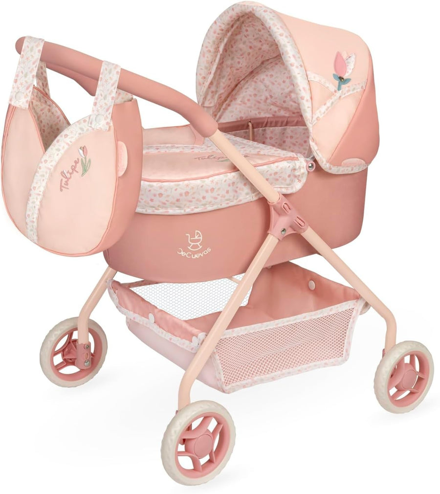 My First Dolls Stroller Lightweight Toy Pushchair for Toddlers