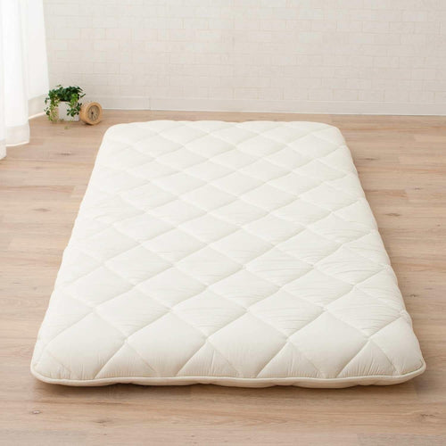 Foldable Floor Futon Mattress Single 3-Layer Cotton Tatami Bed Firm