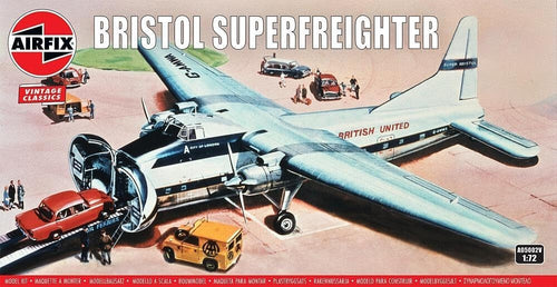 1:72 Scale Bristol Superfreighter Model Kit – Detailed Plastic Airplane Build
