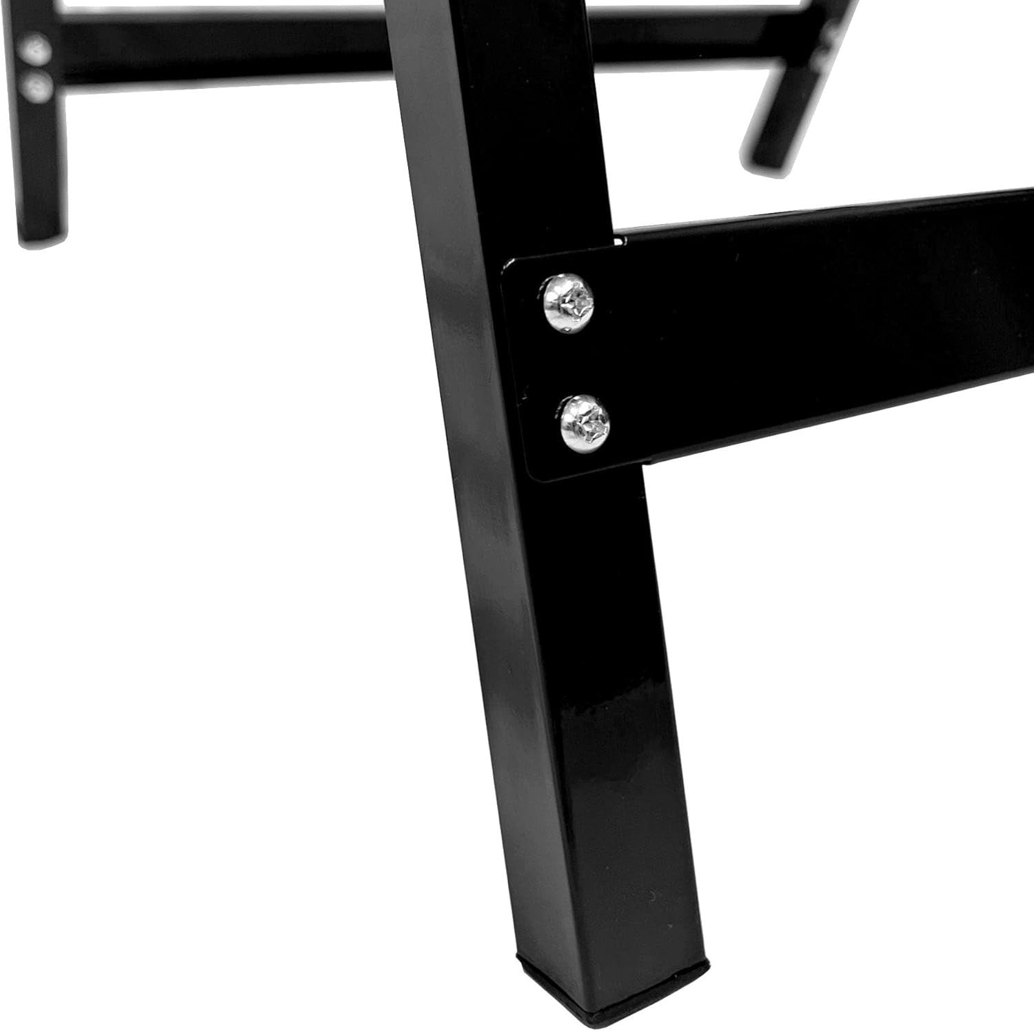 2x Adjustable Telescopic Saw Horses 200kg Steel Trestle Stands 80–130cm