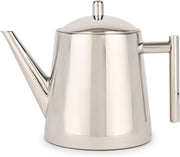 Stainless Steel Teapot 1.5L 8 Cup Tea Pot with Removable Infuser