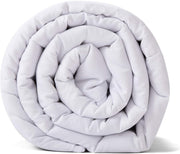 Weighted Blanket 60x80", 15lbs Cotton Glass Beads, Breathable, White
