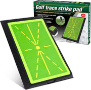 Golf Hitting Mat Swing Path Feedback Training Mat Non Slip Base