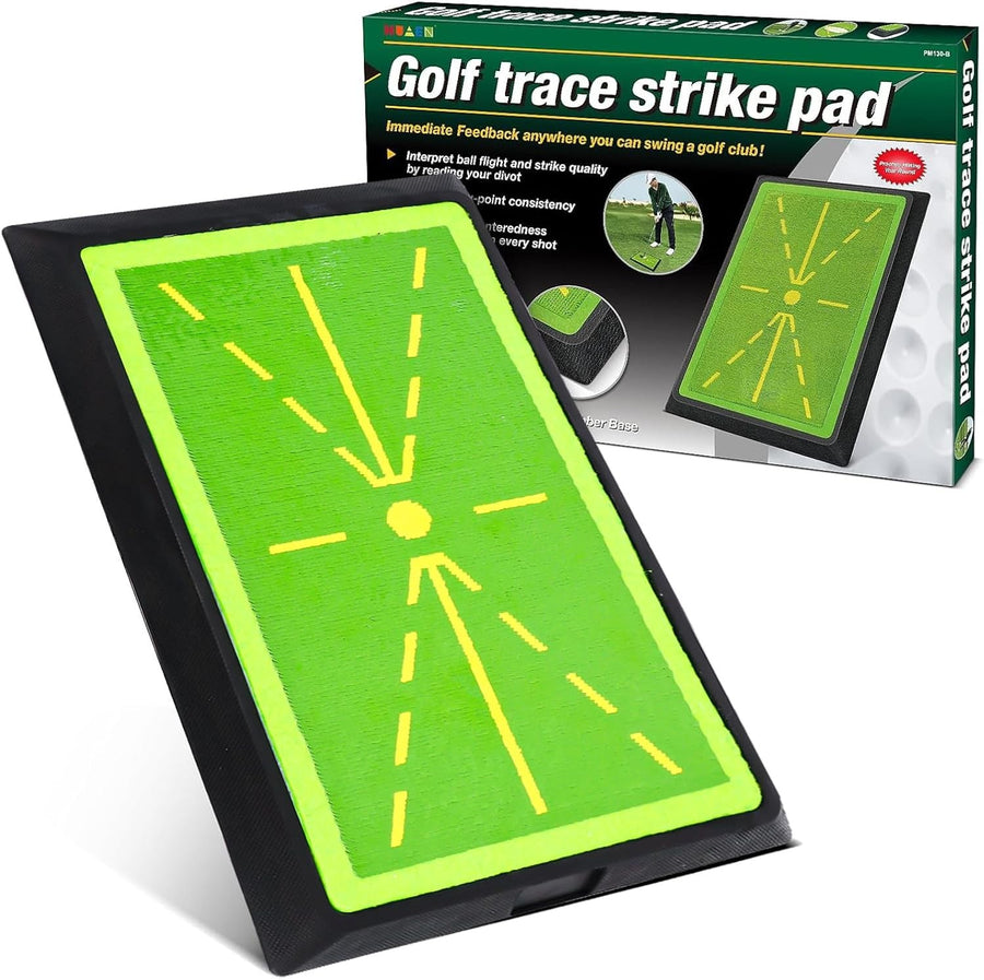 Golf Hitting Mat Swing Path Feedback Training Mat Non Slip Base