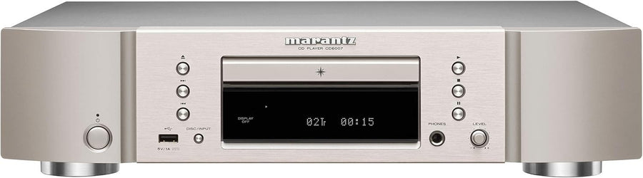 HiFi CD Player USB DAC Headphone Amp Gold RCA Silver