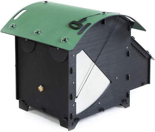 Small Chicken Coop Fox Proof Recycled Plastic Waterproof Hen House 2–4