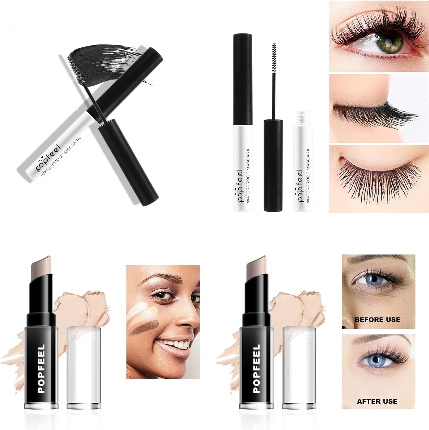 All In One Makeup Kit Full Set With Foundation Palette & Brushes