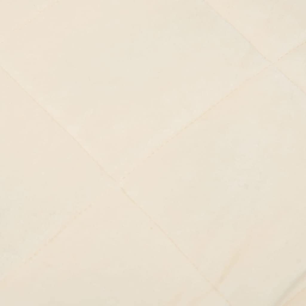 Light Cream 13kg Weighted Blanket 200x220 cm for Sleep & Relaxation