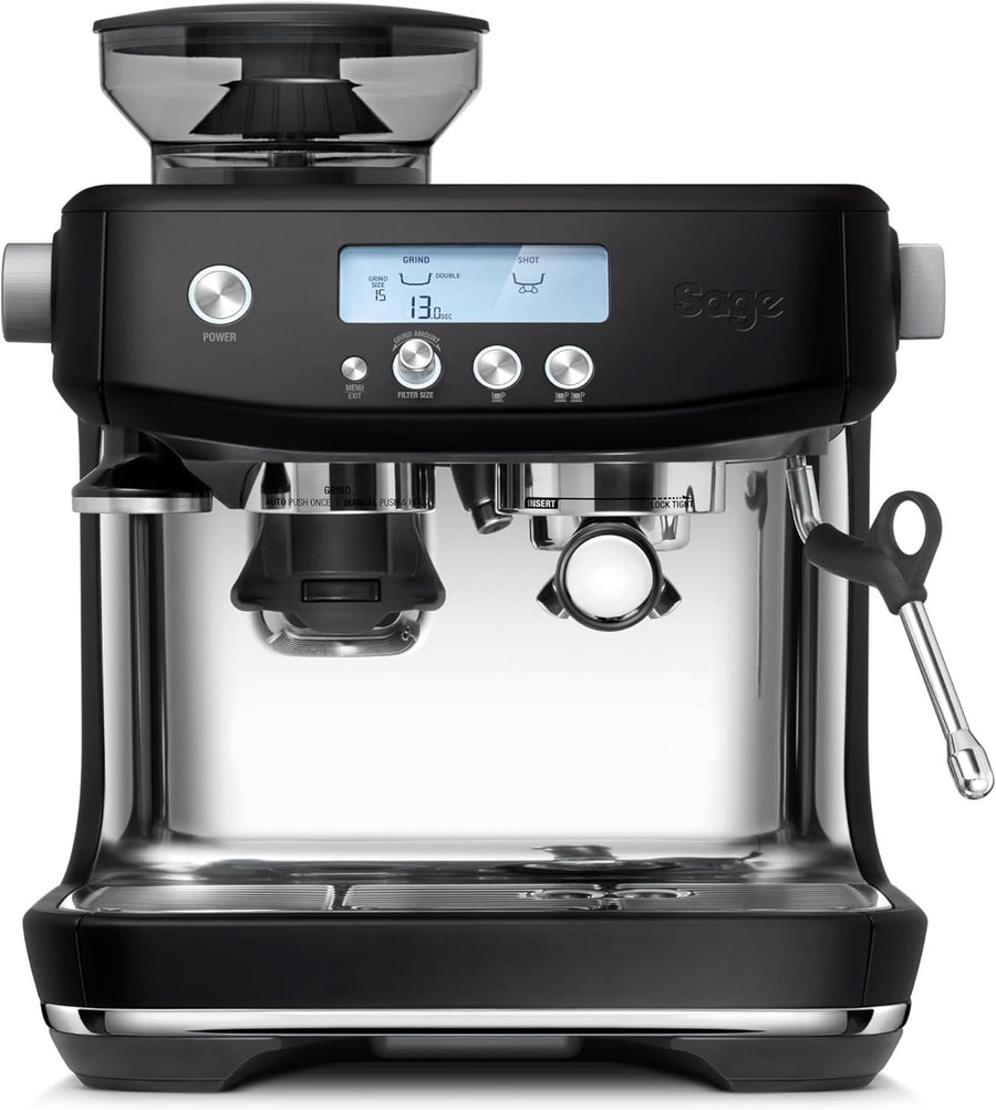 High-Performance Bean-to-Cup Coffee Machine with Grinder, Frother & 30 Settings
