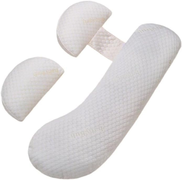 Pregnancy Maternity Body Pillow w/ Detachable Wedge Full Body Support