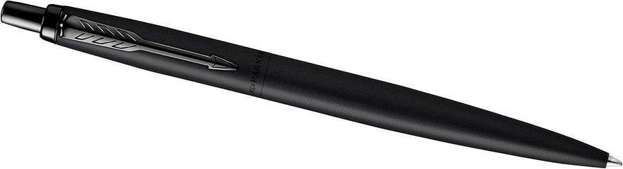 Luxury Ballpoint Pen – Monochrome Black Matte, Medium Blue Ink, Retractable