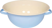 Riess Classic 32 cm Blue Enamel Bowl – 2 Handles, Easy Clean & Durable
