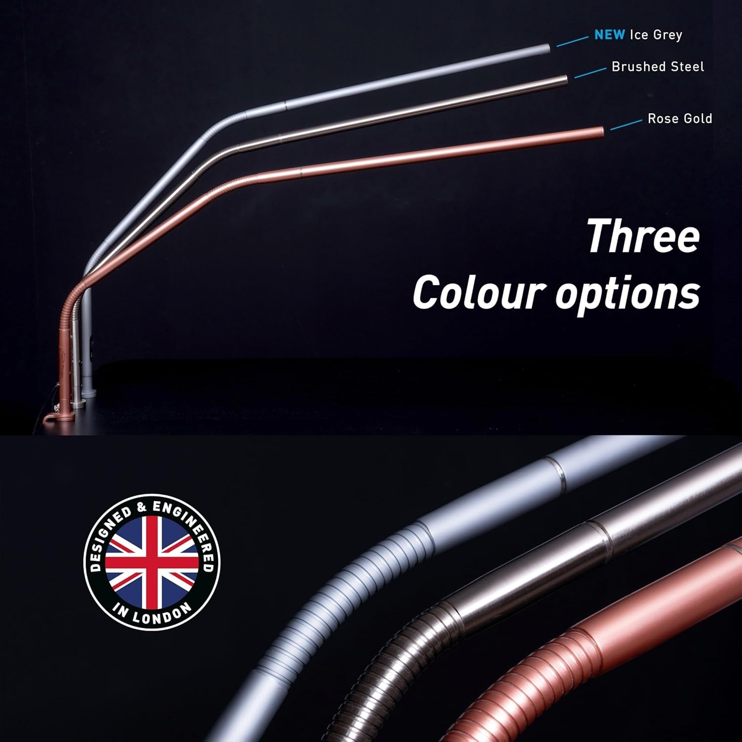 LED Slimline Desk Lamp Daylight 6000K Dimmable USB-C Anti Glare Light