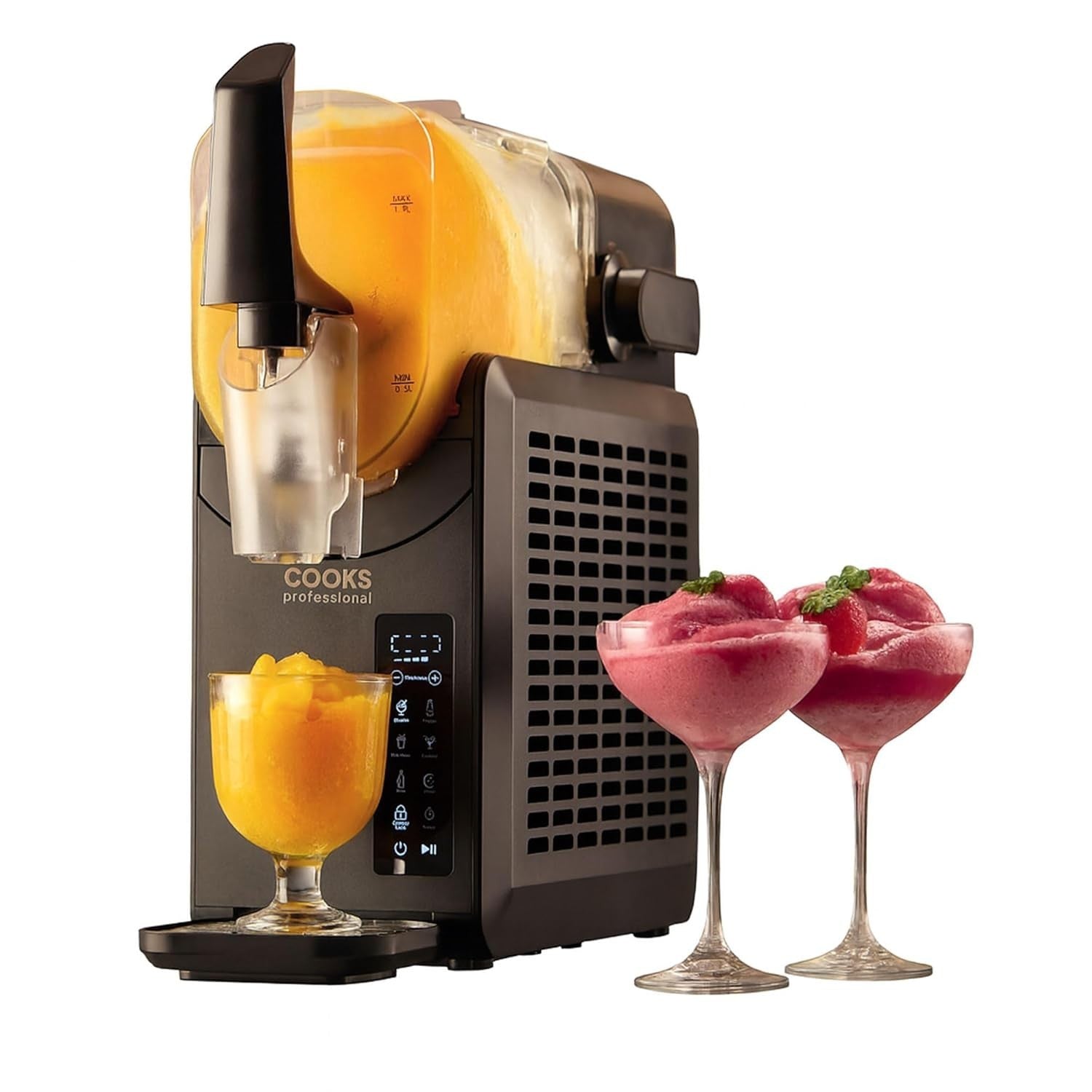 Commercial Slush Machine 2.5L Frozen Drink Maker Self Cooling 220W