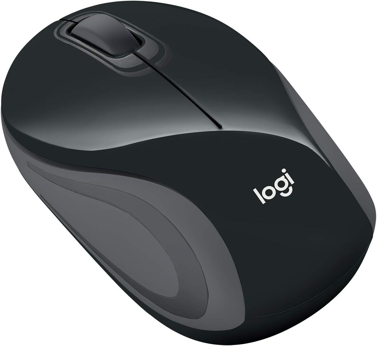 Mini Wireless Mouse USB Portable Pocket Laptop Travel Black