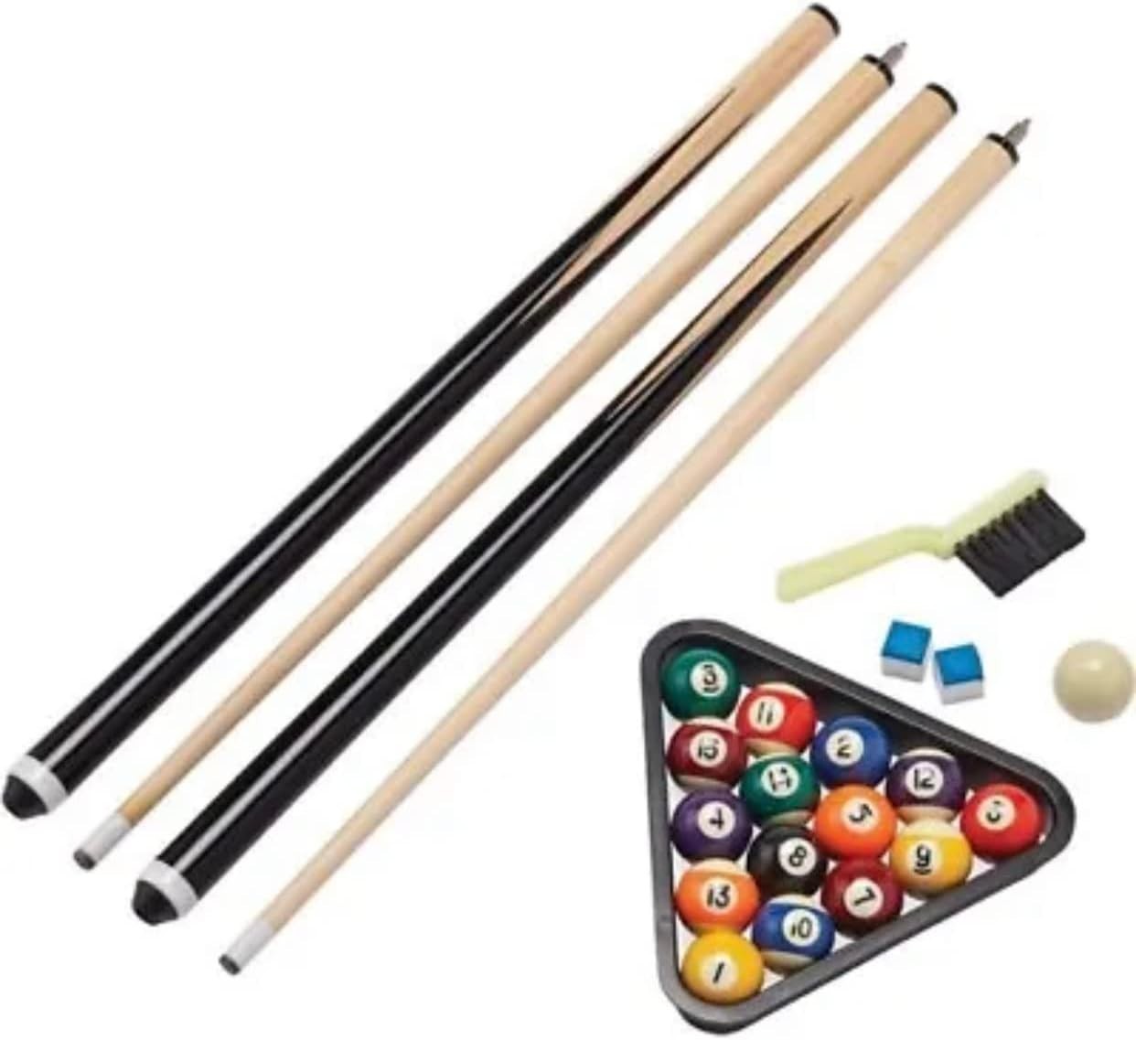6FT 2 in 1 Pool Table Air Hockey Flip Top Arcade Game Indoor